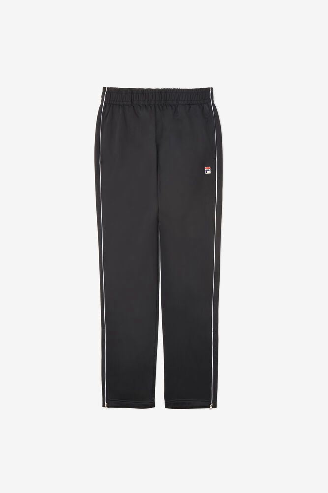 Fila Pants Mens Black - Italia Track - Philippines 9325176-UC